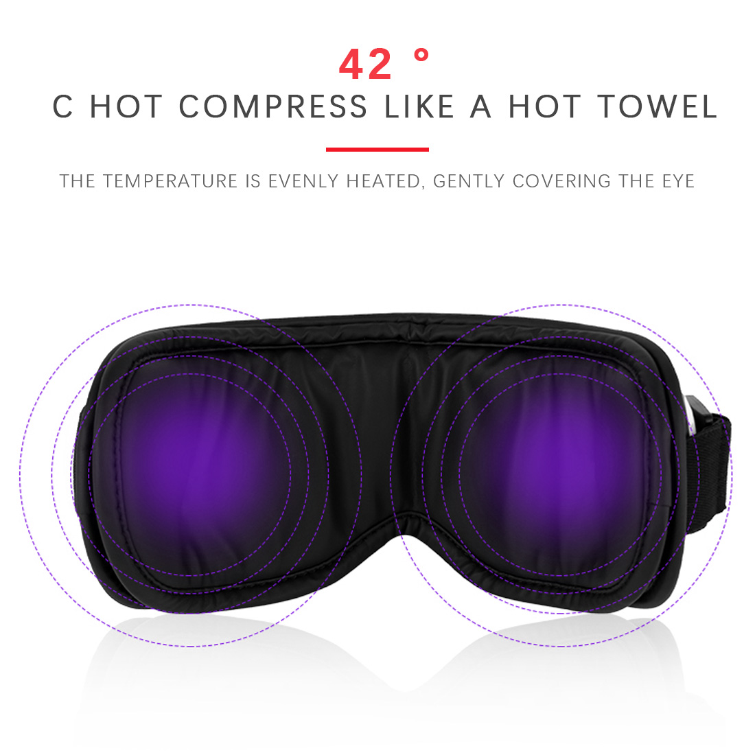 Airbag Vibration Eye Massager 4D Smart Eye Care Instrument Hot Compress Bluetooth Eye Fatigue Massage Glasses Therapy Glasses