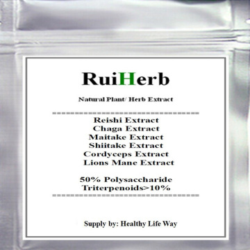 Top6 Mixed Mushroom Extract 50% Polysaccharide 10%Triterpenoids Chaga Reishi Cordyceps Maitake Shiitake Lions Mane Powder 300g