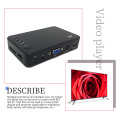 Full HD Media Player 1080P Resolution USB External HDD Multimedia Player with HD VGA AV Output US/EU Plug