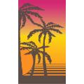 Banana Leaf Print Hawaiian Target Beach Towel