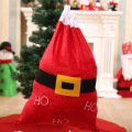 Kissyenia 2020 Christmas Gift Storage Drawstring Bag Santa Claus Avatar Merry Xmas Decoration Candy Bags Velvet Shopping Bag