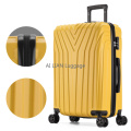 Travel suitcase with spinner wheels Women trolley luggage set 20 inch carry on suitcase 29''high-capacity zip aluminium frame
