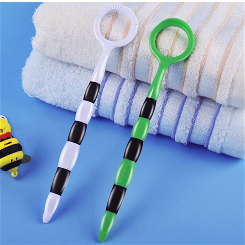 1PC Useful Tongue Scraper Food Grade Plasctic Oral Tongue Cleaner Medical Mouth Brush Reusable Fresh Breath Maker 2020 New