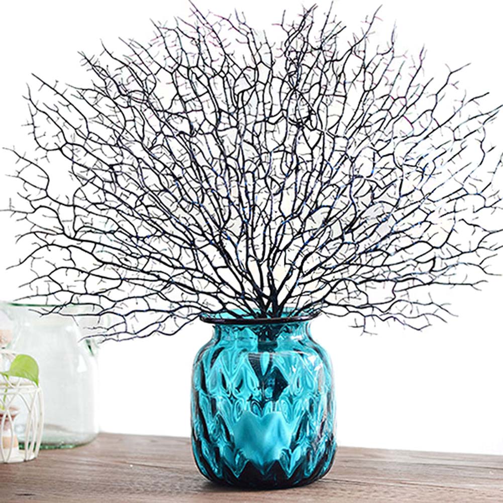 Artificial Coral Branch Fake Tree Branches Dried Plants White Plant Home Wedding Decoration LBShipping