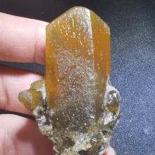 58.7g100%Natural barite and calcite associated mineral specimen stone decorated with energy QUARTZ GEM