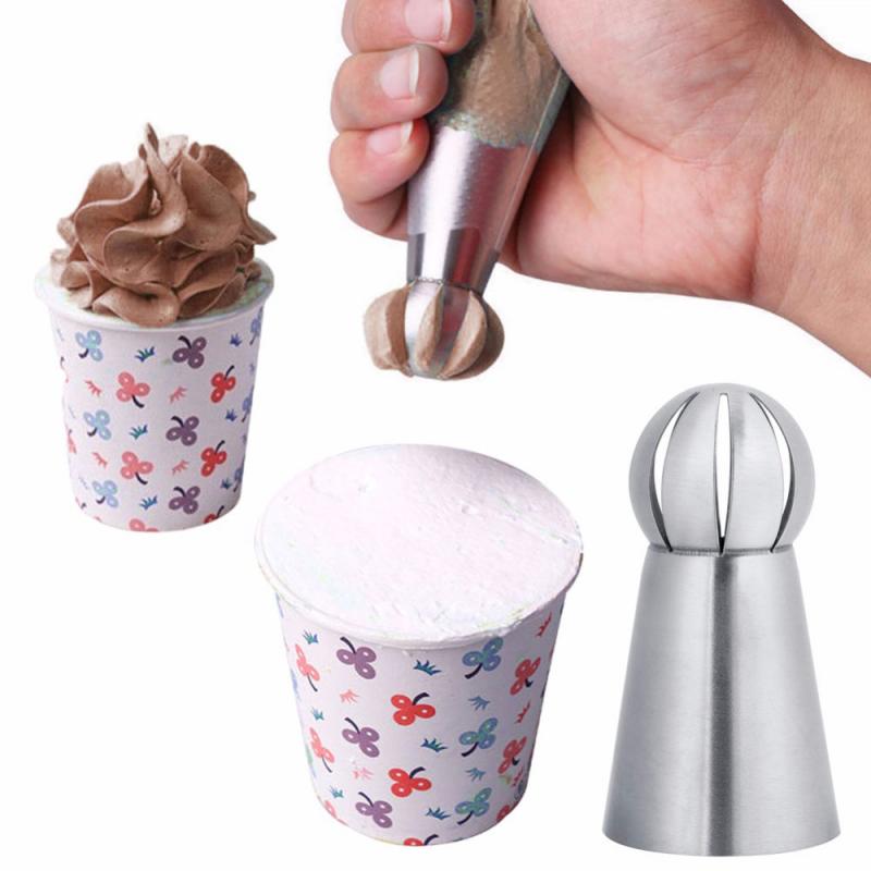 3Pcs/Set DIY Cake Decorating Tools Reusable Piping Nozzles Set Pastry Bag Scraper Cream Tips Converter Kitchen Baking Tools