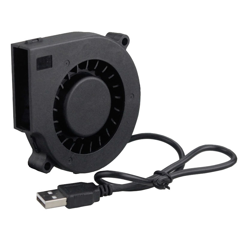1 Piece Gdstime 75mm 7515S 5V USB Small Brushless DC Cooling Centrifugal Blower Fan Fans
