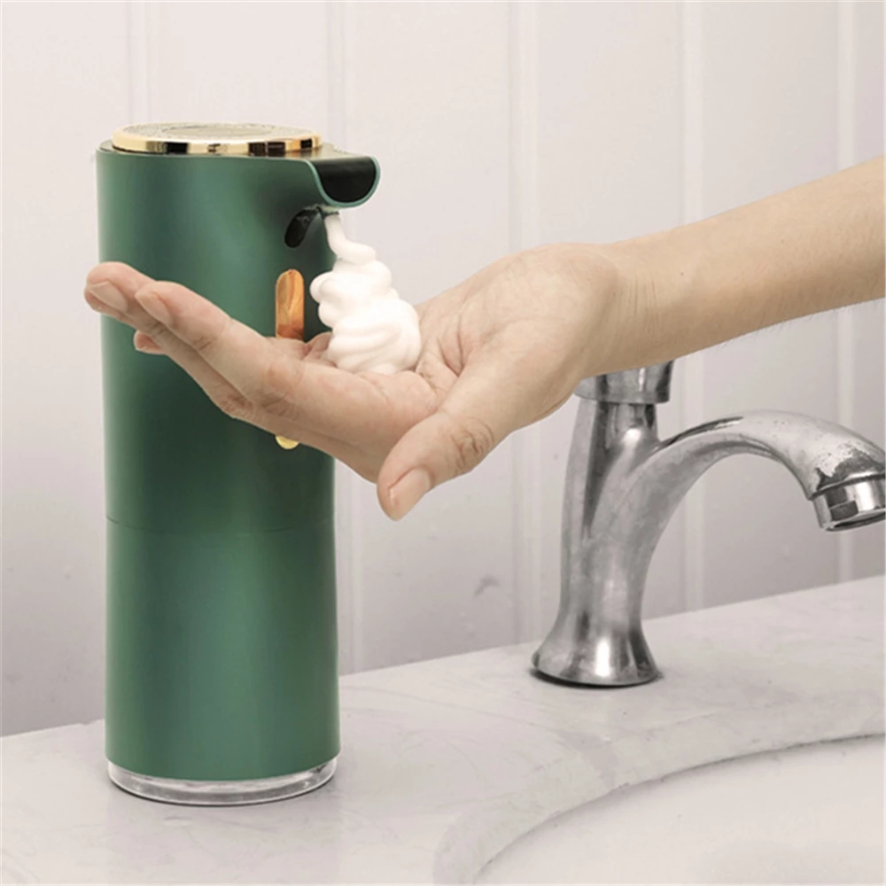 250ml/400ml Automatic Soap Dispenser Sensor Intelligent Foaming Soap Dispenser Touchless Hand Sanitizer Machine Bathroom Set