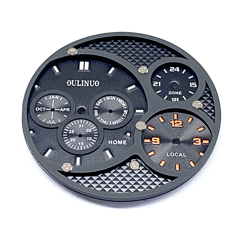custom man's watch dial
