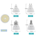 10Pcs/Lot GU10 MR16 LED Bulb E27 E14 LED Lamp AC 220V 240V 48 60 80 LEDs Spotlight Bulb Indoor Bombillas Lampada LED Spot light