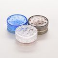 2 Layer Round Shape Hard Plastic Herbal Herb Cigar Tobacco Grinder Smoke Spice Crusher Hand Muller Kitchen Use