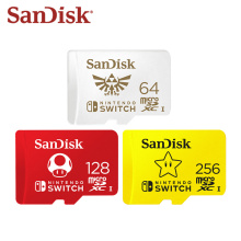 SanDisk New Micro SD Card 256GB 128GB 64GB micro SDXC UHS-I Memory Card for Nintendo Switch TF Card up to 100MB/s Flash Card