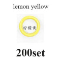200set lemon yellow