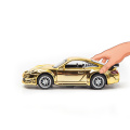 1:32 Alloy Sports Car Toy Model Gold Diecasts Off-Road Simulation Children Play Toys Open The Door Vehicles For Kids Gift CL5836