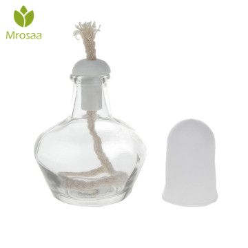 High Quality Mrosaa Durable 60/150ML Protection Safty Glass Alcohol Burner Alcohol Lamp Lamp Heating Lab Equipment Glassware