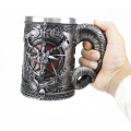 Baphomet Pentagram Horn Goblet Wine Glass Gothic Wicca Pagan Mystical Tankard Coffee Beer Mugs 600ml 200ml Mystic Wicca Fan Gift