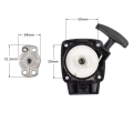 1Set 26CC 1E34F Brush Cutter Grass Hedge Trimmer Starter with Pulley Plate Replacement for Mitsubish CG260 BC260