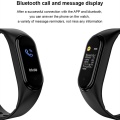 New M5 SmartBand Bluetooth Sport Fitness Tracker Pedometer M5 Smart Watches Men Heart Rate Monitor Call Reminder Smart Bracelet