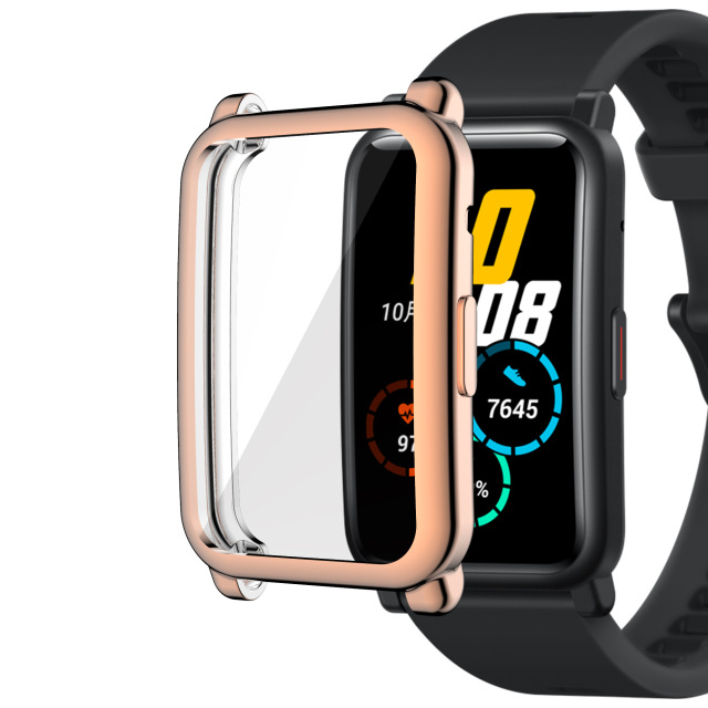 TPU Case For Honor Watch ES Band All-around Ultra-Thin Screen Protector Cover Full Coverage Plated For HONOR WATCH ES Case
