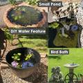 Floating Solar Fountain Water Fountain Pump Fontein Bird Bath Water Pool Pond Garden Patio Landscape Decor Lawn Decoration