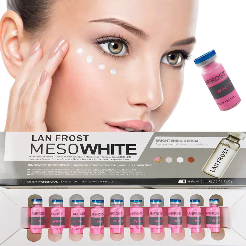 1/5/10 Pcs 5ml Whitening Serum BB Cream Glow Meso Brightening Serum BB Cream Liquid Foundation Beauty Cosmetic Makeup