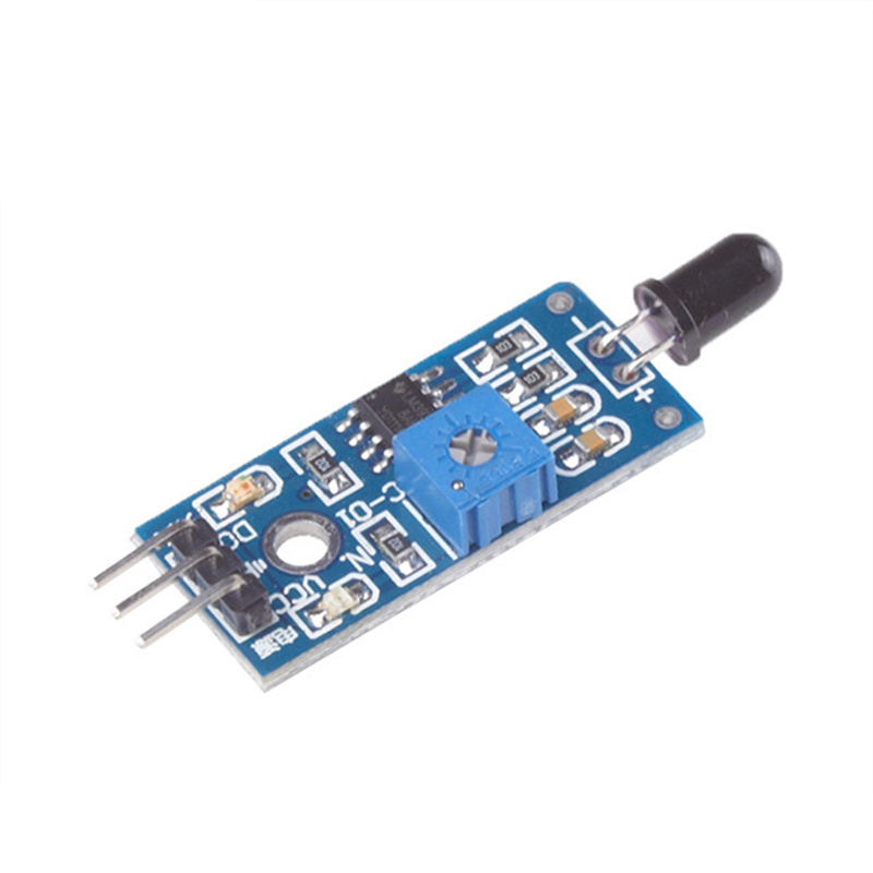 LM393 IR Flame Detection Sensor Module Fire Detector Infrared Receiver Module 4 Pin 3 pin for arduino Diy Kit