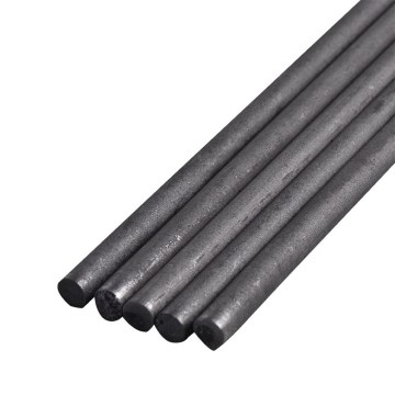 10Pcs 100mm High Purity 99.99% Graphite Rod Graphite Electrode Cylinder Rods Bars Black 10mm Diameter For Industry Tools
