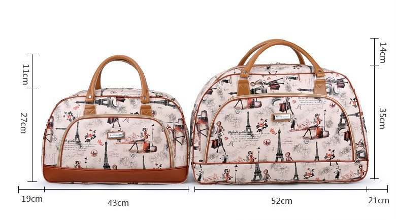 Hot Sale PU Leather Women Travel Duffel Bag for Men Large Capacity Waterproof Travel Bag Design Zipper Multifunction Luggage Bag