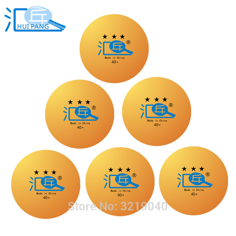 HUIPANG 3 Star Table Tennis Ball 40+ New Material 200PCS PingPong Balls Orange/White