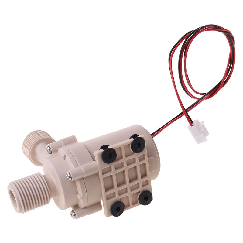 12V Solar Submersible Hot Water Pump Circulation 212° F Brushless Motor High Pressure Pumps for Solar Water Heater Accessories