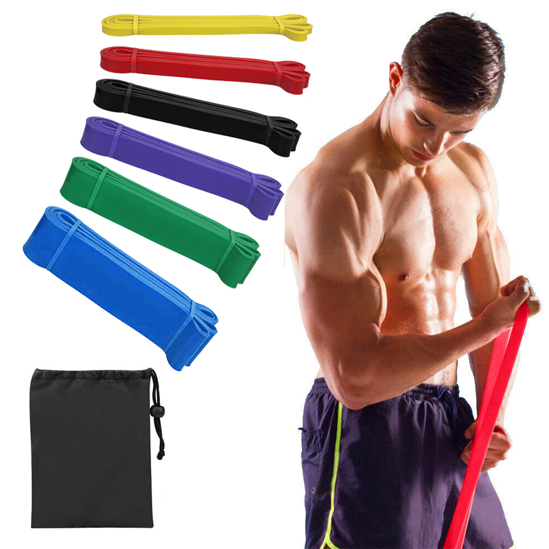 Exercise Bands Resistance Men Elastic Fitness Ruber Band Women Stretch Bands for Pilates Fitness Strength Training Expander