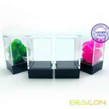 Classic Brick Box for RPG Dice, Clear Plastic Dice Box, Brick Dice Case, Transparent Brick Dice Box, Dice Packaging