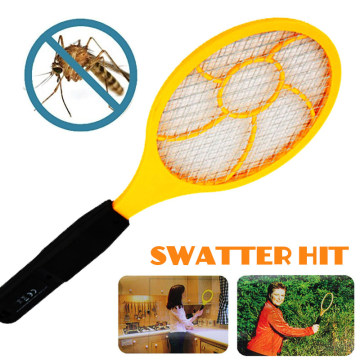 Electric Mosquito Swatter Red Blue Bug Zappers Practical Flyswatter Electric Tennis Racket 44 *15.5 * 4cm Fly Pest Repeller