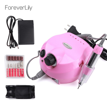 35000RPM Professional Manicure Pedicure Polisher Nail Drill Polishing Machine Nail Gel Grinding Milling Device Nail Drill Bits