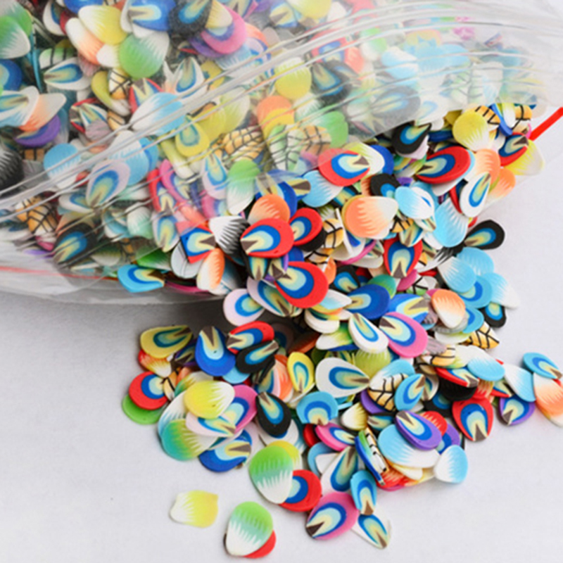 1000pcs Slime Poker Slices Filler For Slime Fruit Addition Charms For Diy Lizun Slime Accessories Supplies Nail Art Toy