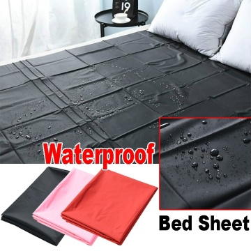 New SPA Waterproof Sheet PVC Plastic Adult Sex Bed Sheets Hypoallergenic Mattress Cover Bedding Sheets 3 Sizes 3 Colors
