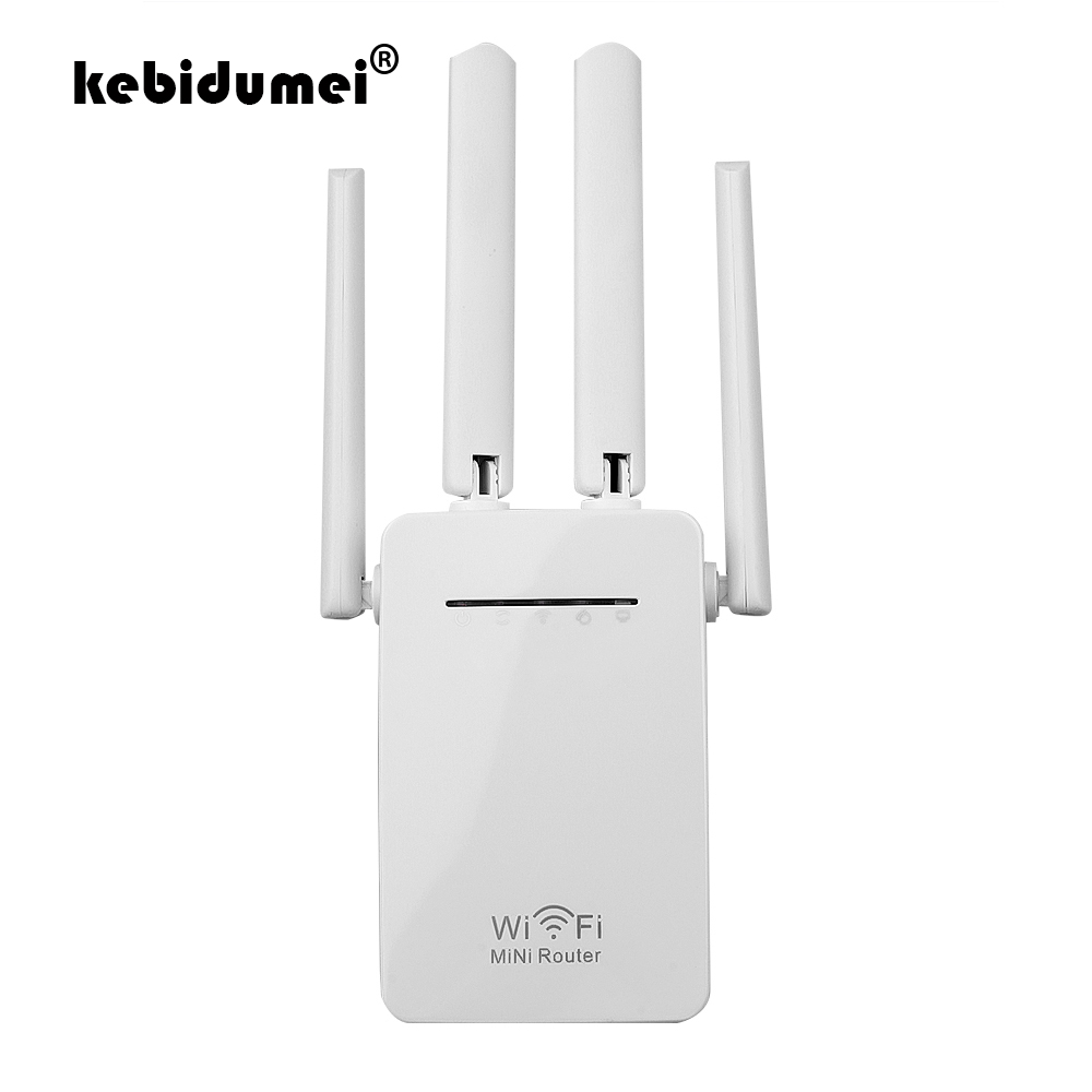300Mbps Four Antenna Wireless WIFI Router Repeater Booster Extender Home Network 802.11b/g/n RJ45 Wireless Signal Amplification