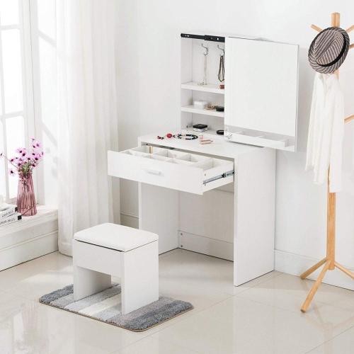 Supply Furniture Vanity Wooden Dressing Table Designs With Drawer with High Quality