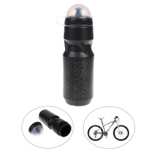750ML Mountain Bike Bicycle Cycling Water Drink Bottle+Holder Cage Outdoor Sports Plastic Portable Kettle Water Bottle Drinkware