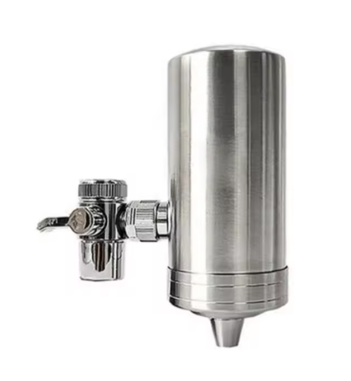 Stainless steel faucet water purifier