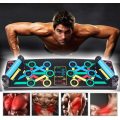 Push-up Rack Folded Board Set Abdominales Bar Multi-Function Fitness Home Gym Chest Muscle Grip Training and Exercise Equipment