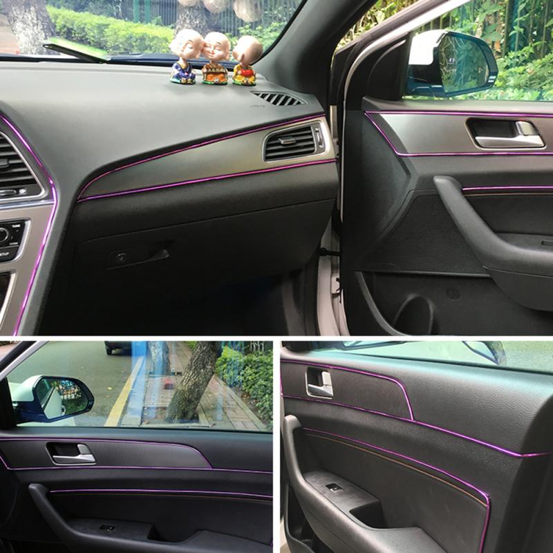 High Quality Car Decoration Bright Strip High-quality PVC Car Sticker For Ford AWD BMW Auto Product Car Accessories