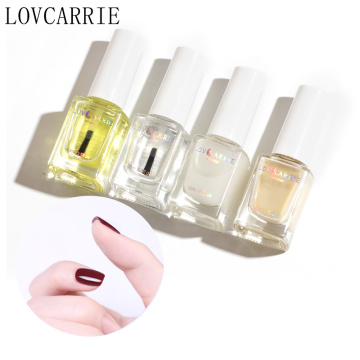 LOVCARRIE 12ML Nourishment Oil Nail Cuticle Oil Gel Nail Polish Primer Base Coat Matte Top Coat Nourish Treatment for Nails Art