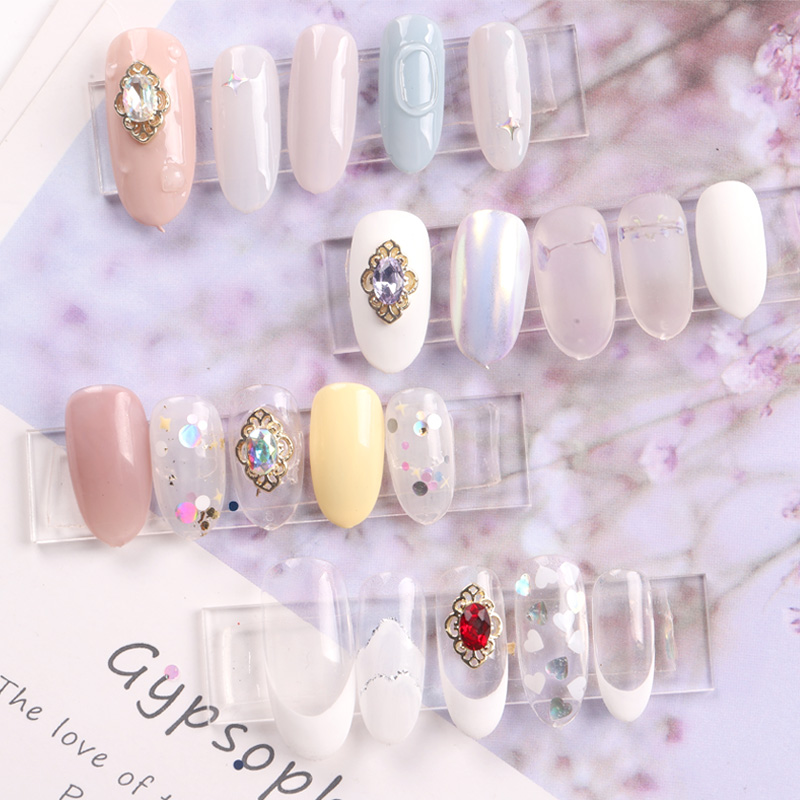 10pcs /lot 2020 Korean nail art alloy diamond decoration hollow nail flashing diamond Rhinestones