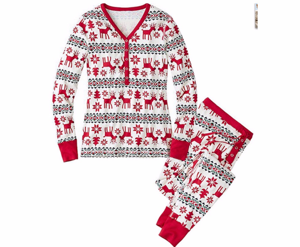 Family Christmas Matching Pajamas Set 2020 Xmas Adult Kids Pyjamas Nightwear Baby Romper Merry Christmas Family Matching Outfits