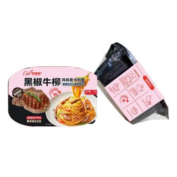 Black Pepper Beef Pasta with Savory Sauce