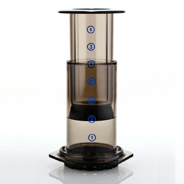 Portable French press Coffee Maker Haole French Press Coffee Maker Coffee Pot Machine + metal Filter + 350 pc Filter Paper