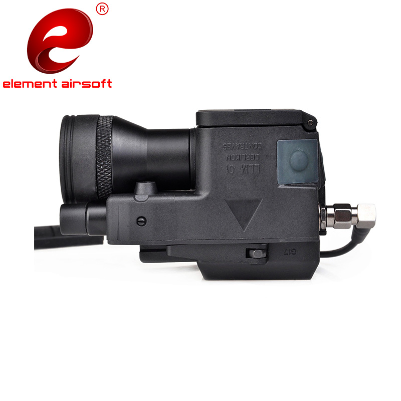 Element Airsoft Tactical Flashlight Dunmmy eLLM01 Non-functional Model Airsoft Flashlight For Hunting Gun Weapon Light EX214