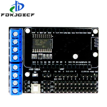 L293D For ESP8266 ESP-12E Dual High Power H-Bridge Module For Wireless WIFI NodeMcu Motor Driver Shield Board For WIFI V3 CP2102