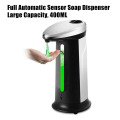 400ml Automatic Liquid Soap Dispenser Shampoo Dispenser Smart Sensor Touchless Dispenser For Kitchen Bathroom Accessories Set